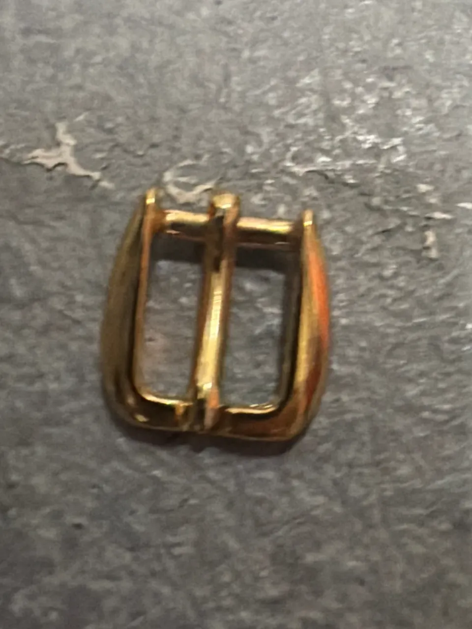 Leather House Watch Buckle 10mm horlogegesp goud