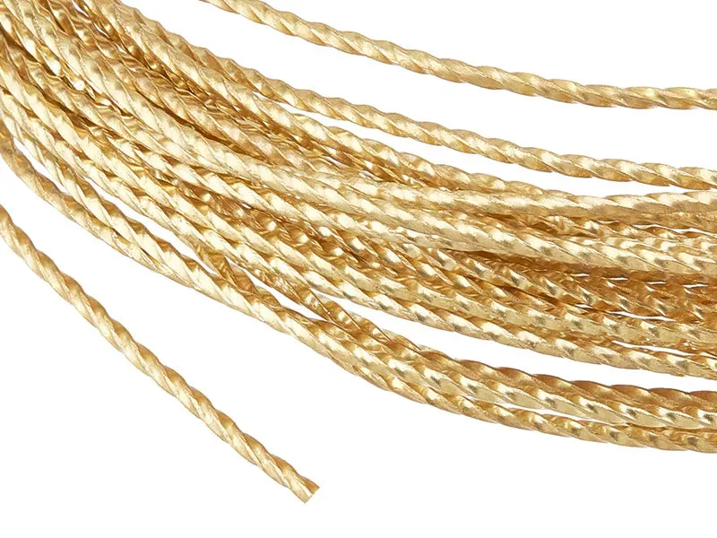 La Petite Epicerie koperdraad goud mat 0,8 mm 6 meter