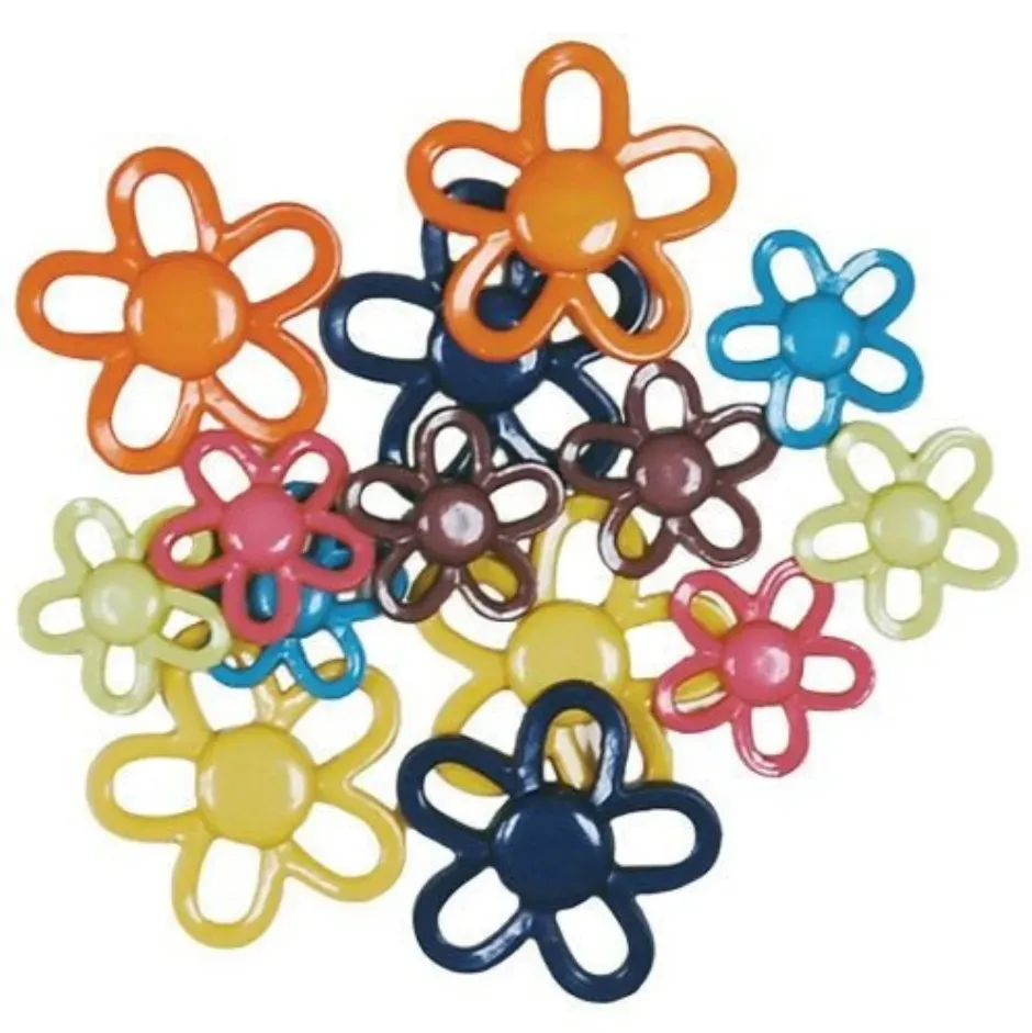 Favorite Findings Crazy Daisy sierknopen 14 stuks kleurmix