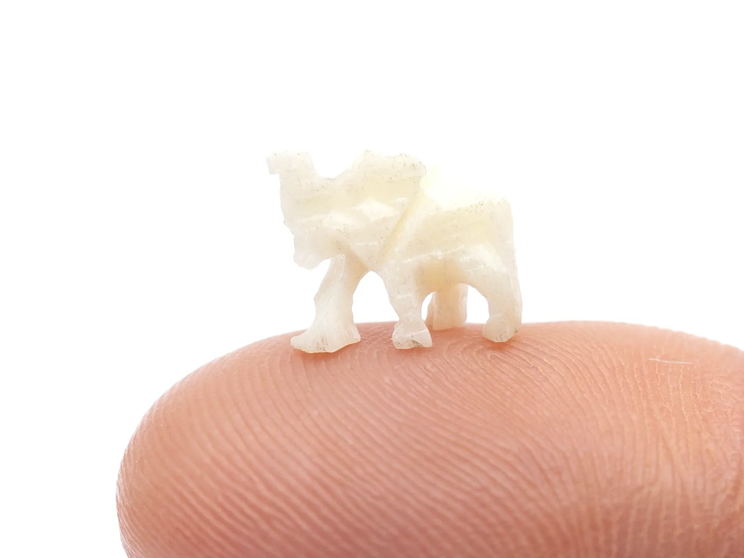 La Petite Epicerie Petit Éléphant miniatuur 1 cm natuurlijk