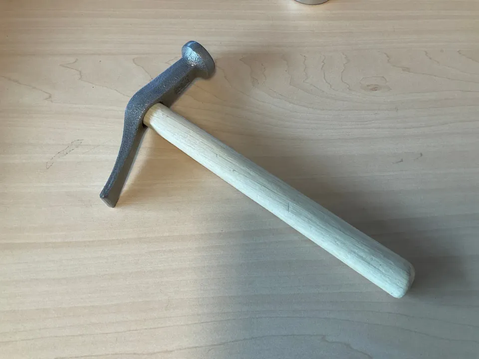 Leather House Steel Hammer 240mm leerhamer houten steel
