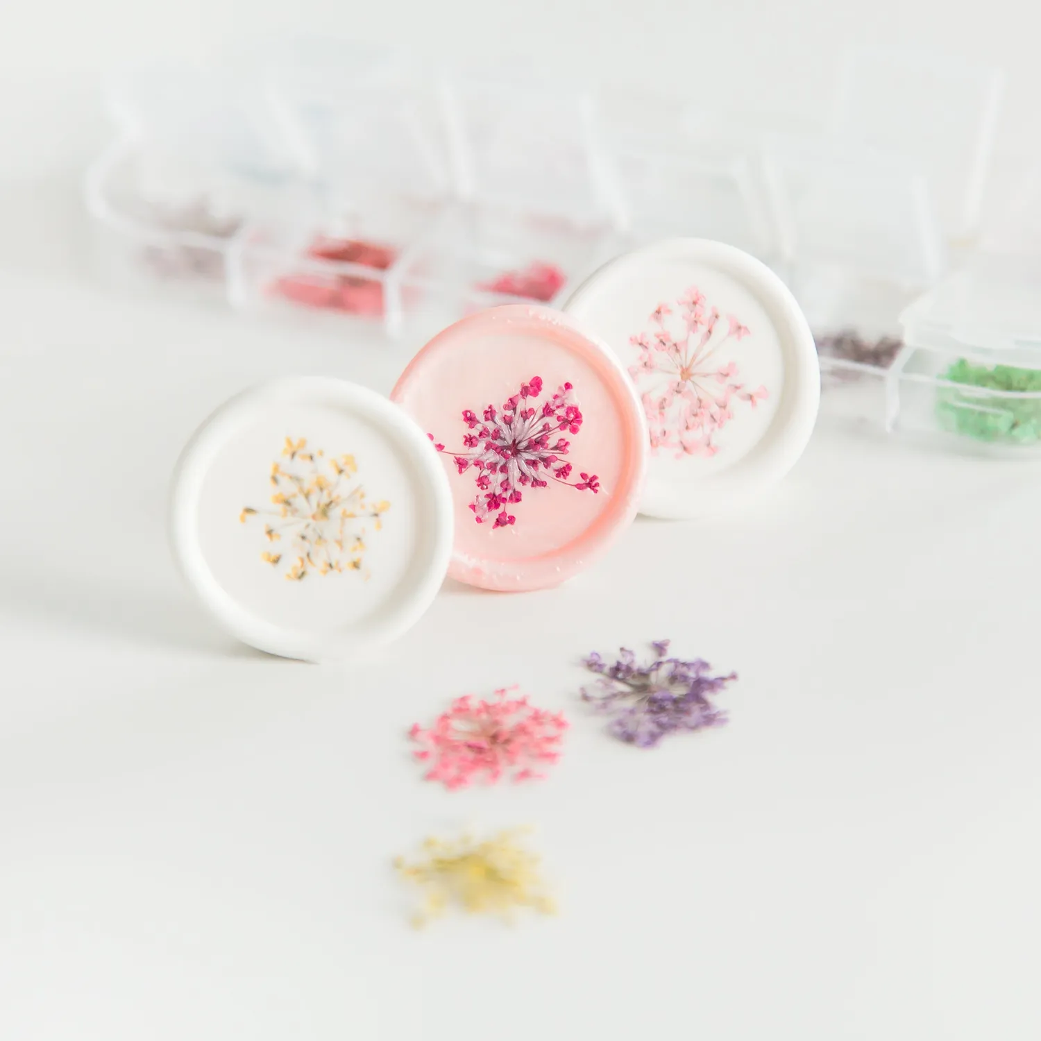 Jessy at Sea Spring Flowers droogbloemen 24 stuks mini