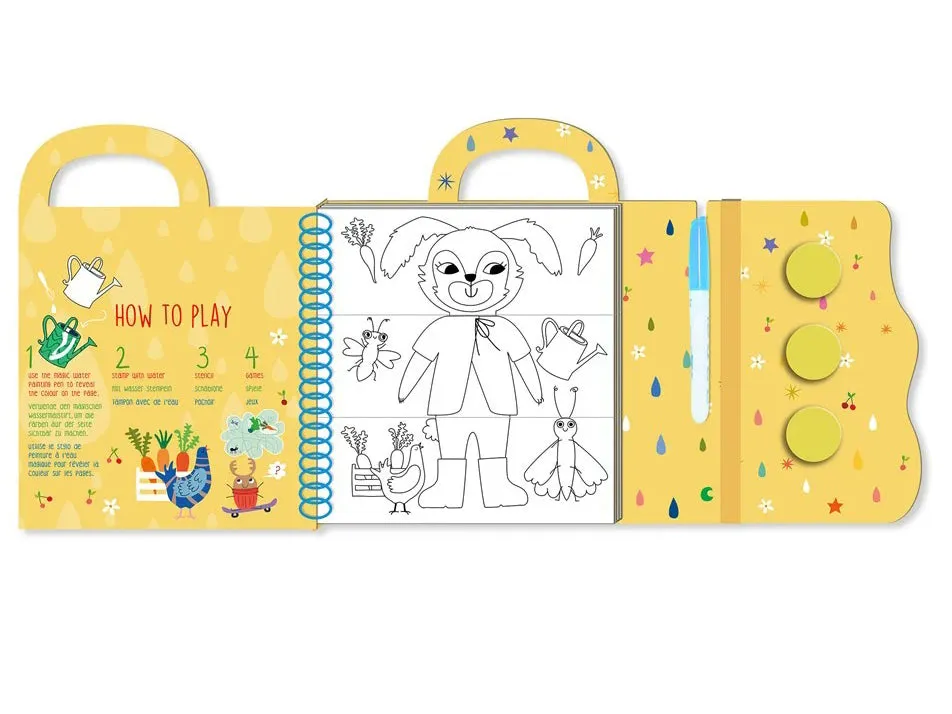 La Petite Epicerie magisch kleurboek bosdieren met pen