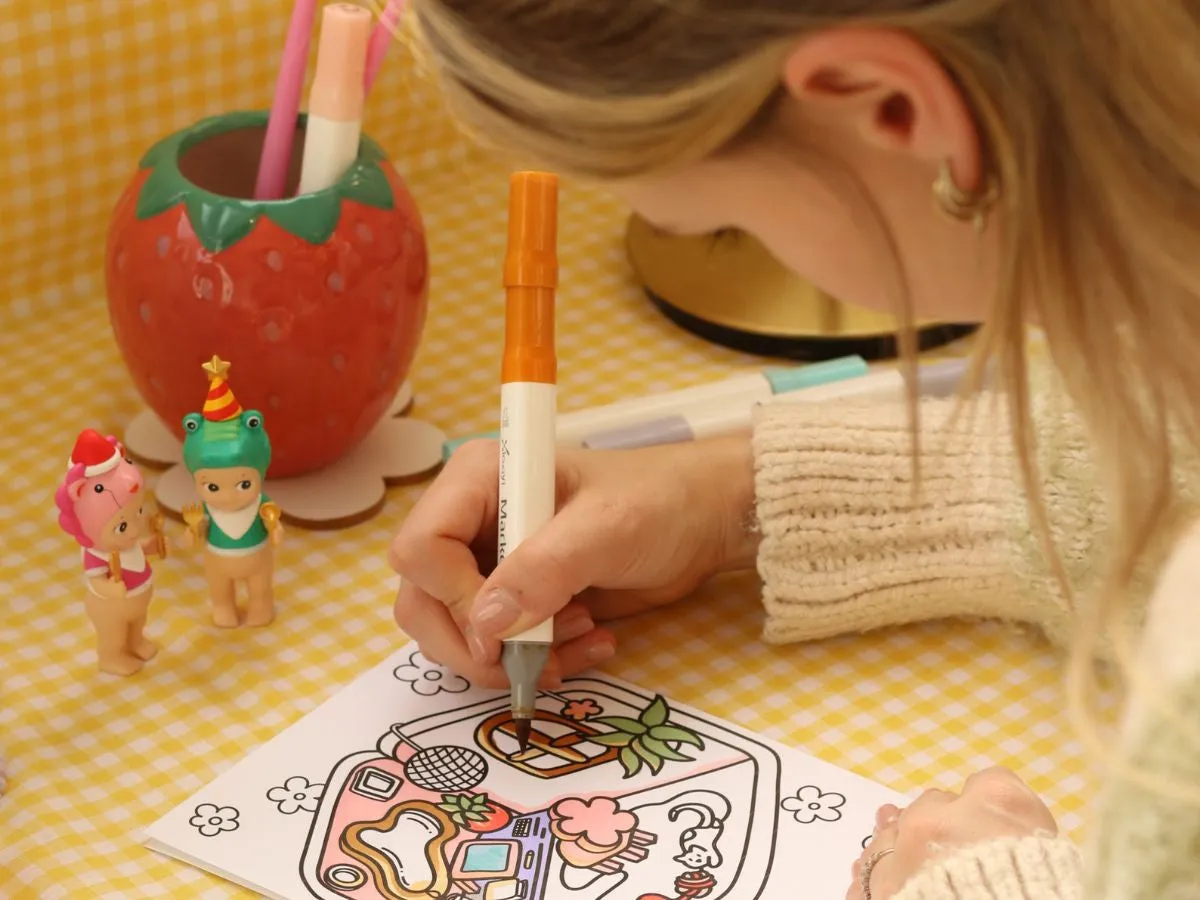 La Petite Epicerie Mon Carnet Coloriage kleurboek ontspanning