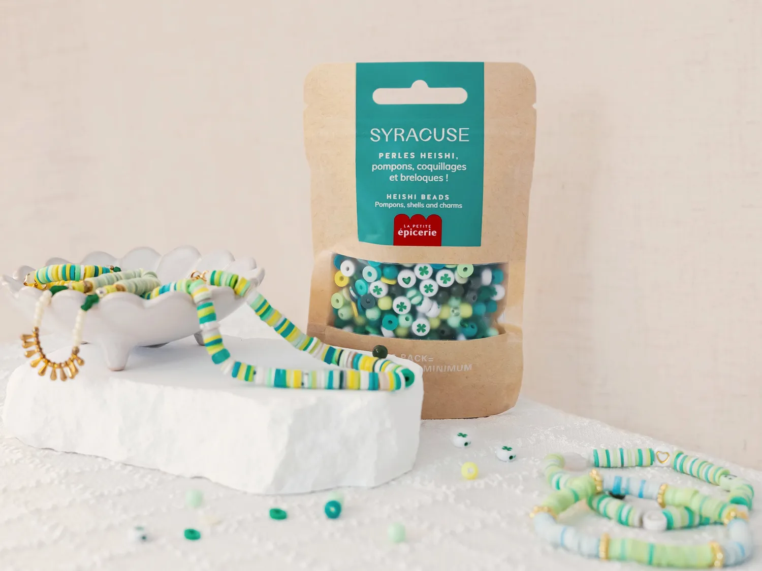 La Petite Epicerie Syracuse heishi kralenmix 50 gram zomer