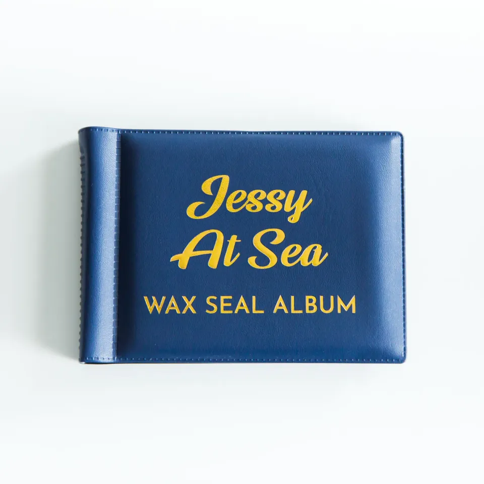 Jessy at Sea Wax Seal Album bewaarmap 60 zegels