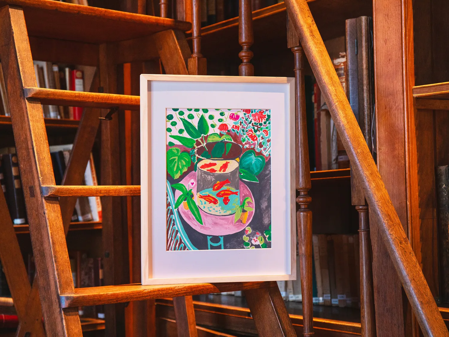 Petit Pinceau schilderen op nummer Matisse Vissen pakket