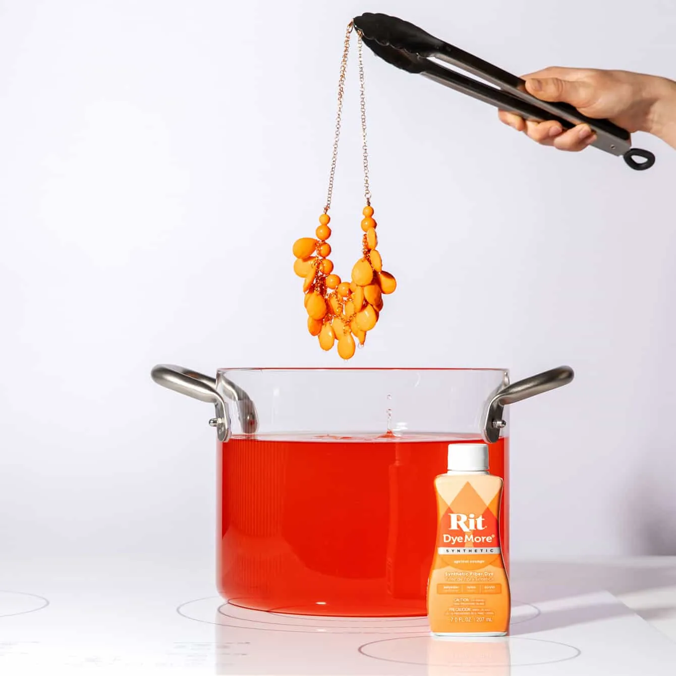 Rit DyeMore Apricot Orange textielverf vloeibaar synthetisch