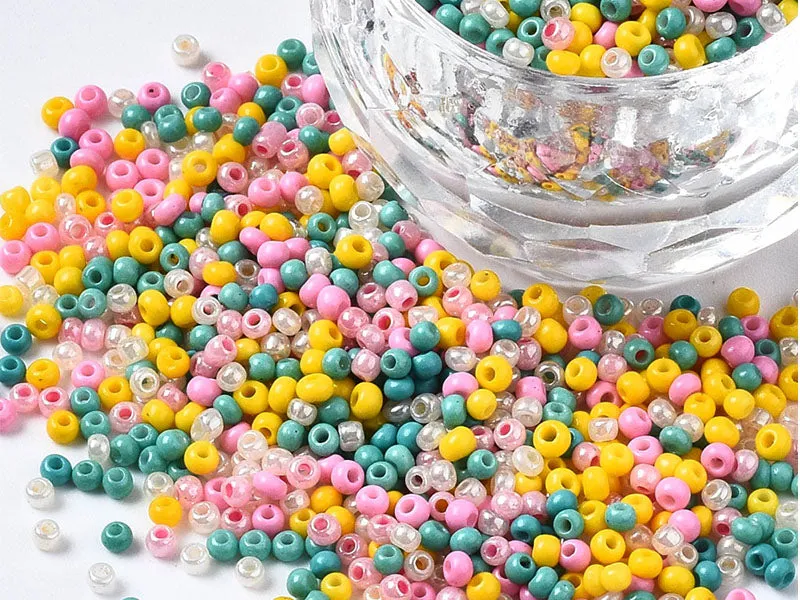 La Petite Epicerie Rocailles Kralen 2 mm Geel Mix 10 g