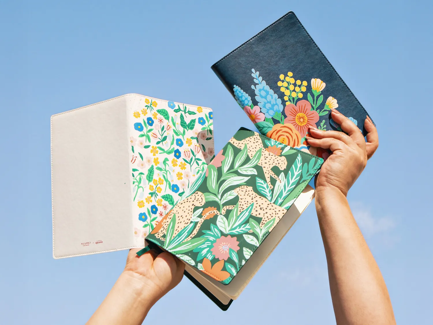 Petit Pinceau Leaping Leopards schilderboek luipaard A5