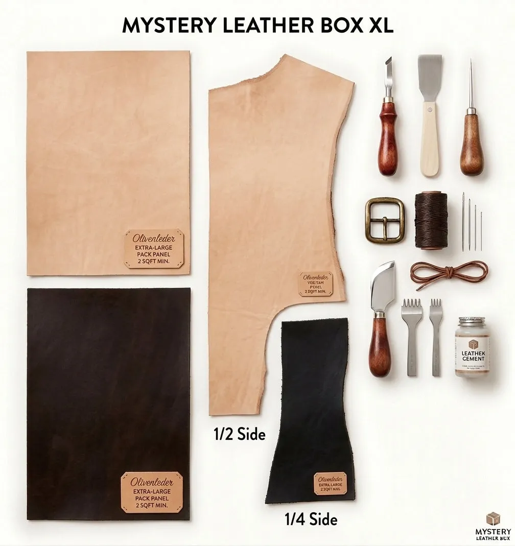 Leather House Mystery Leather Box leer Starter