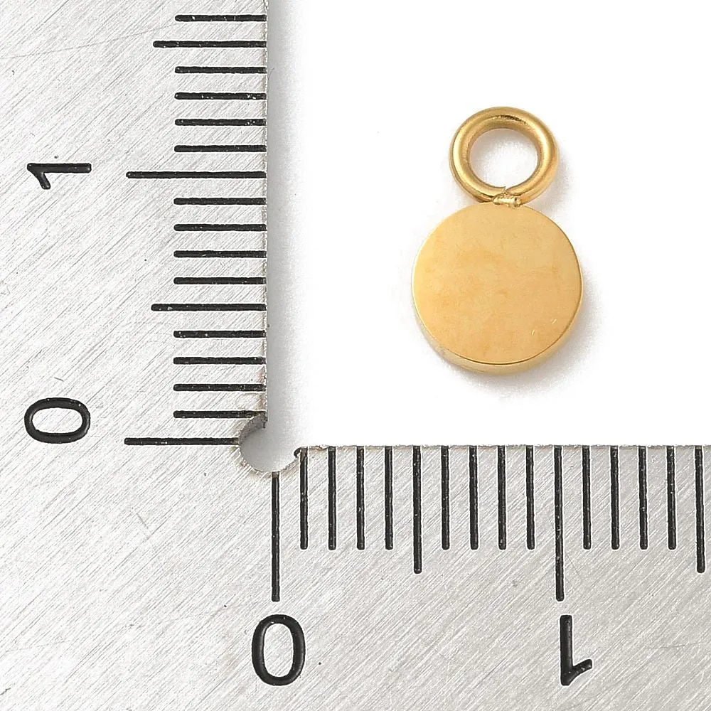 La Petite Epicerie smiley bedel kers emaille verguld per stuk