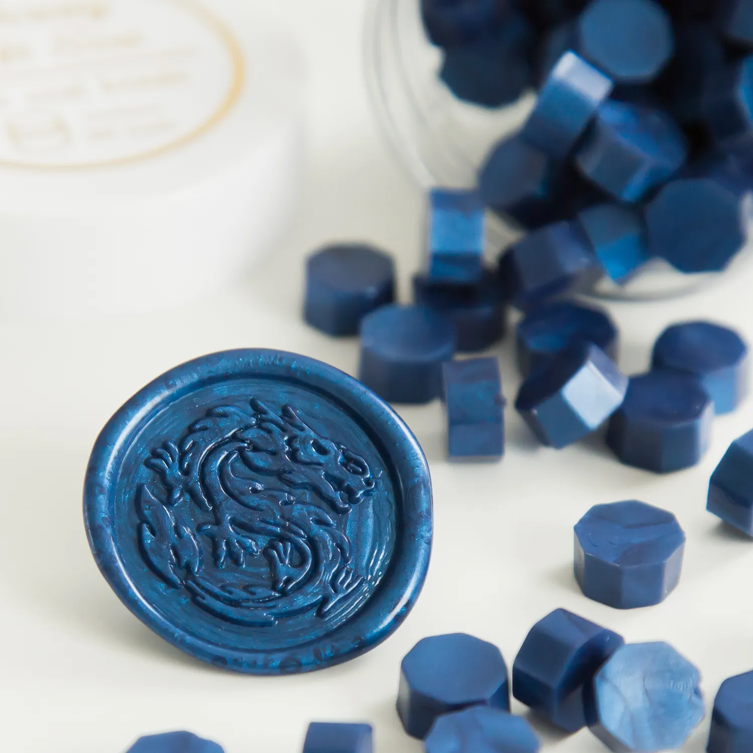 Jessy at Sea Royal Blue zegellak 100 stuks donkerblauw