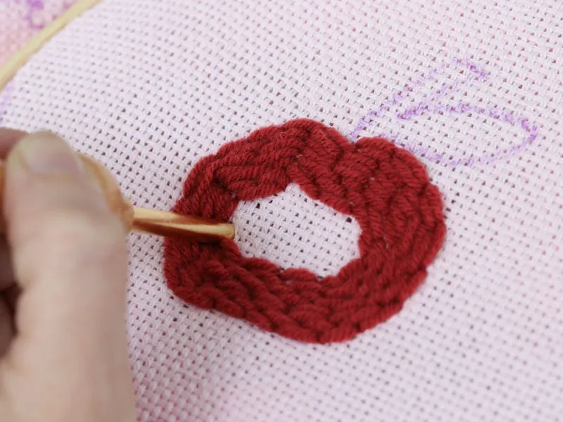 La Petite Epicerie MKMI Ma housse de coussin punch needle pakket