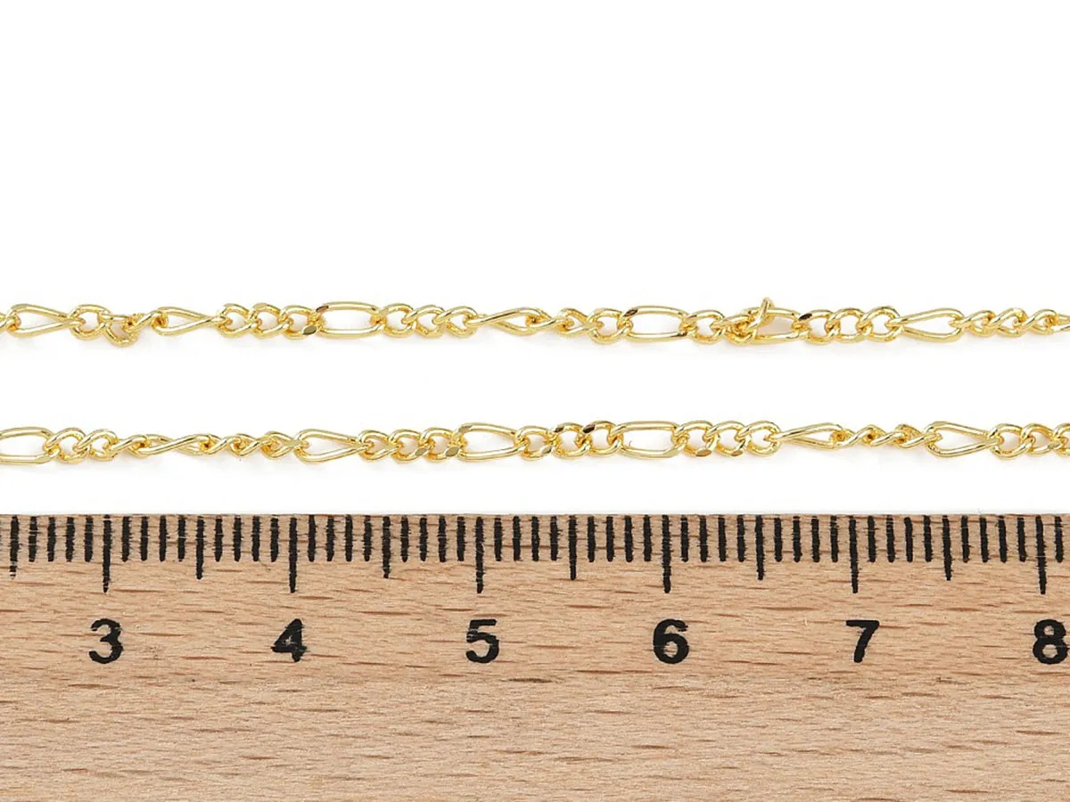 La Petite Epicerie figaro ketting goud 44,5 cm per stuk