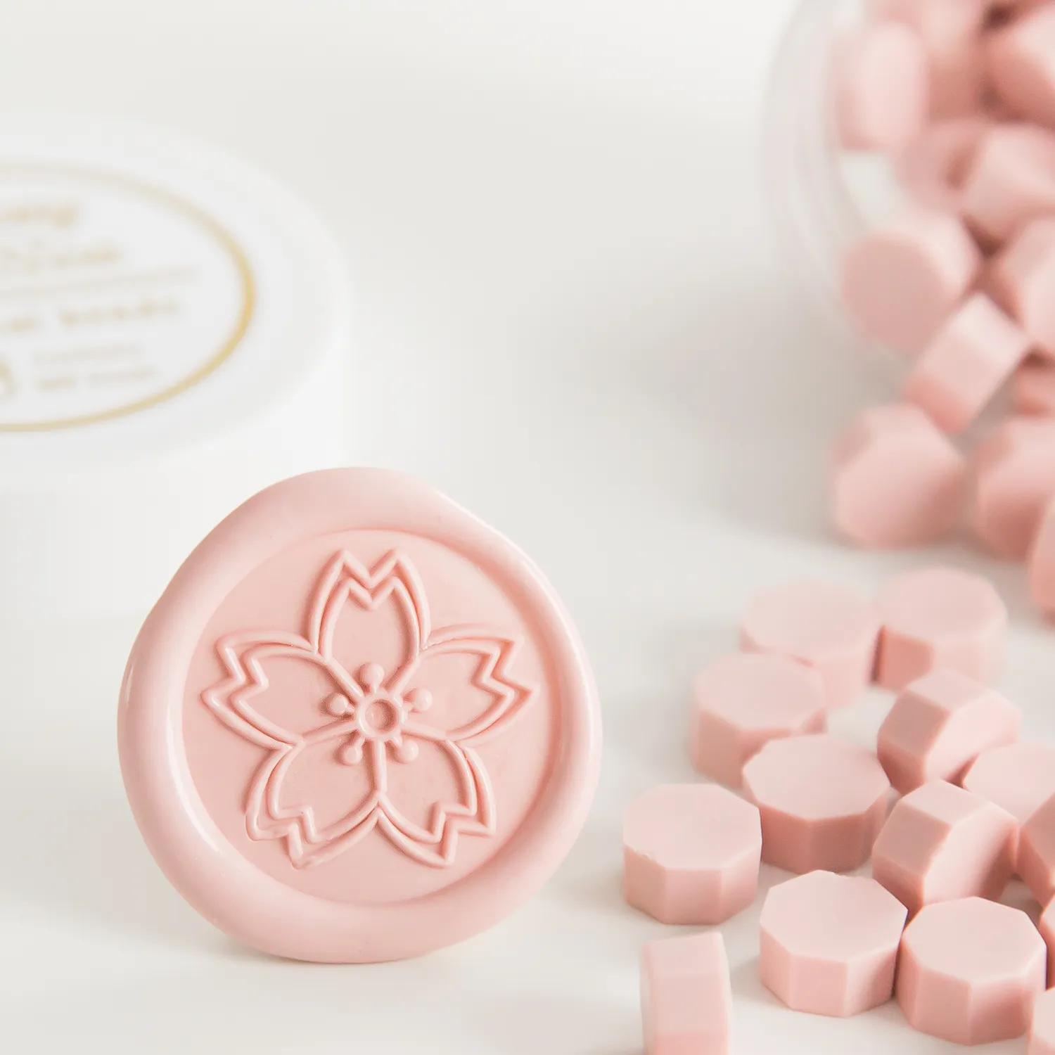 Jessy at Sea Blossom Pink sealing wax roze 100 stuks