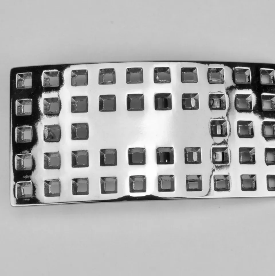 Leather House Gesp Zilver 25 mm Nikkel