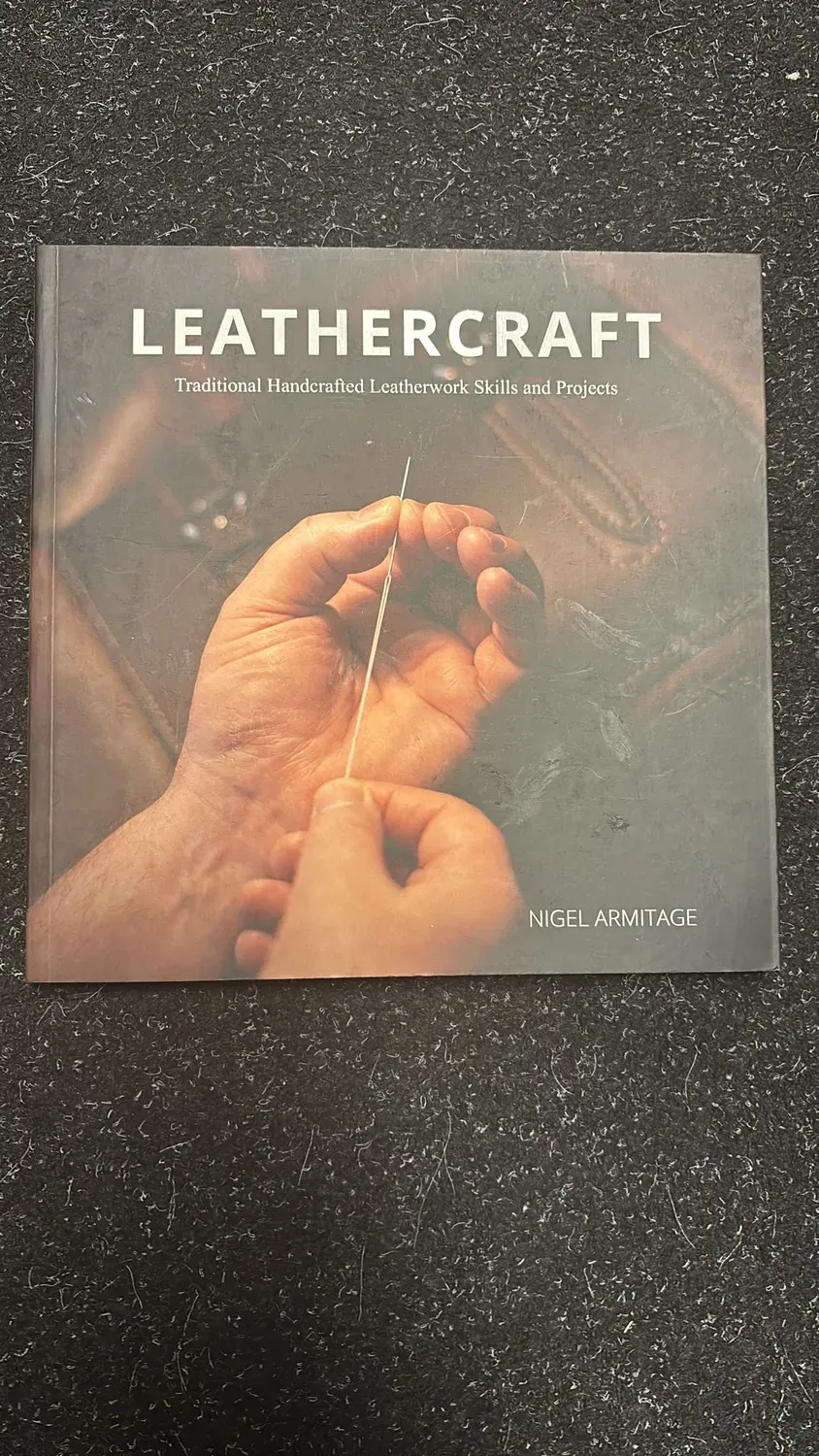 Leather House Leathercraft boek Nigel Armitage handleiding