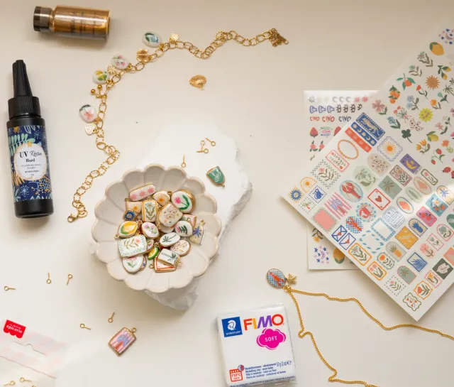 La Petite Epicerie DIY kit getatoeëerde sieraden keramiek