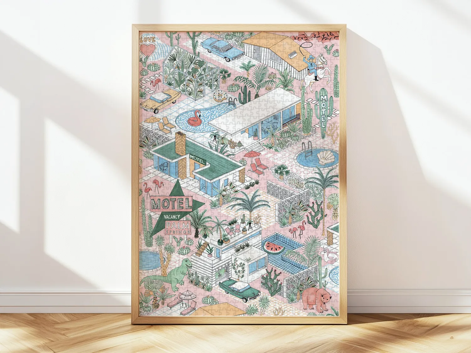 La Petite Epicerie Palm Springs puzzel 1000 stukjes