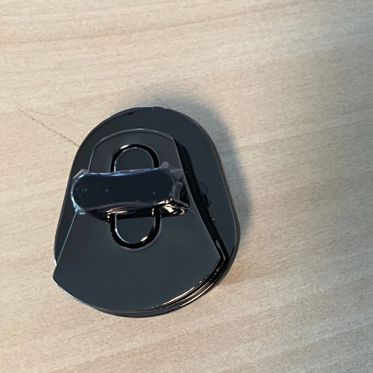 Leather House Habto Turnlock 37x44mm tasslot zwart zilver