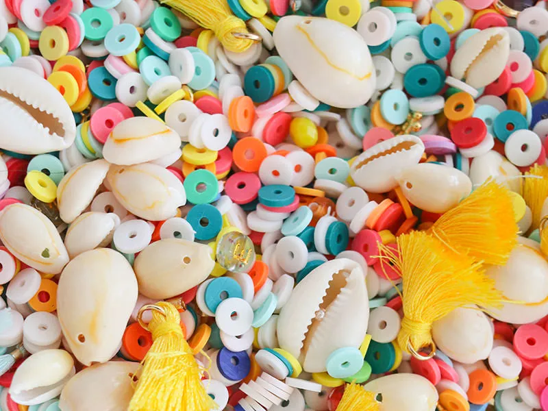 La Petite Epicerie Miami heishi kralenmix 50 g gekleurd