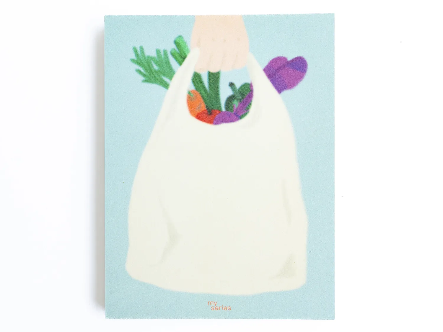 La Petite Epicerie Cabas memoblok 100 vel 80x106 mm