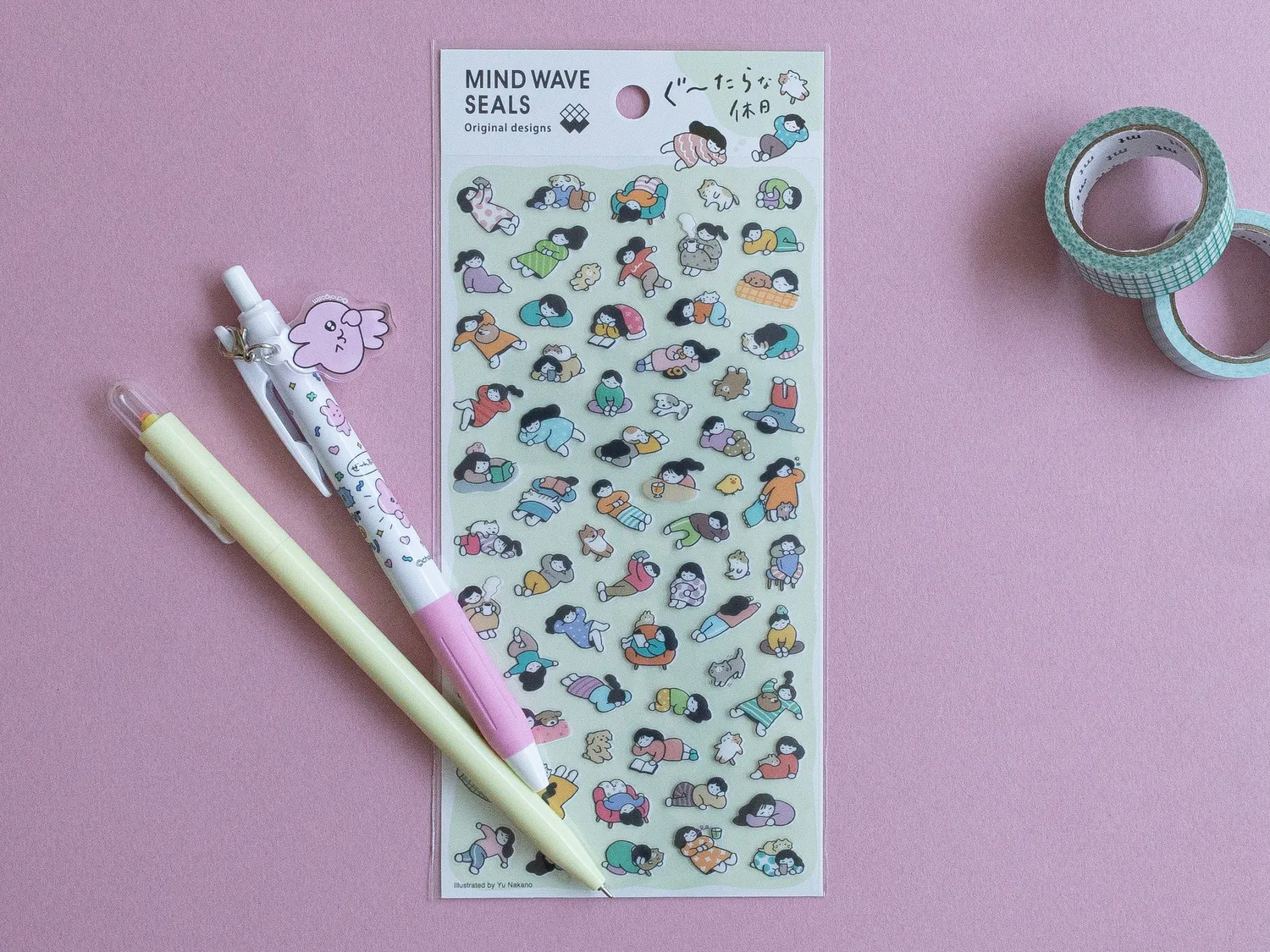 Mind Wave Repos Yu Nakano stickers