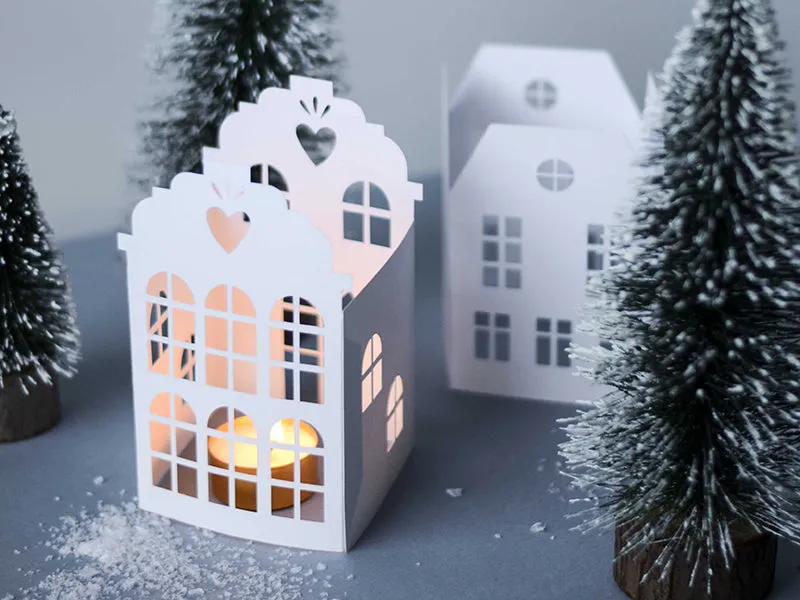 La Petite Epicerie kirigami knutselkit photophores 4 uur