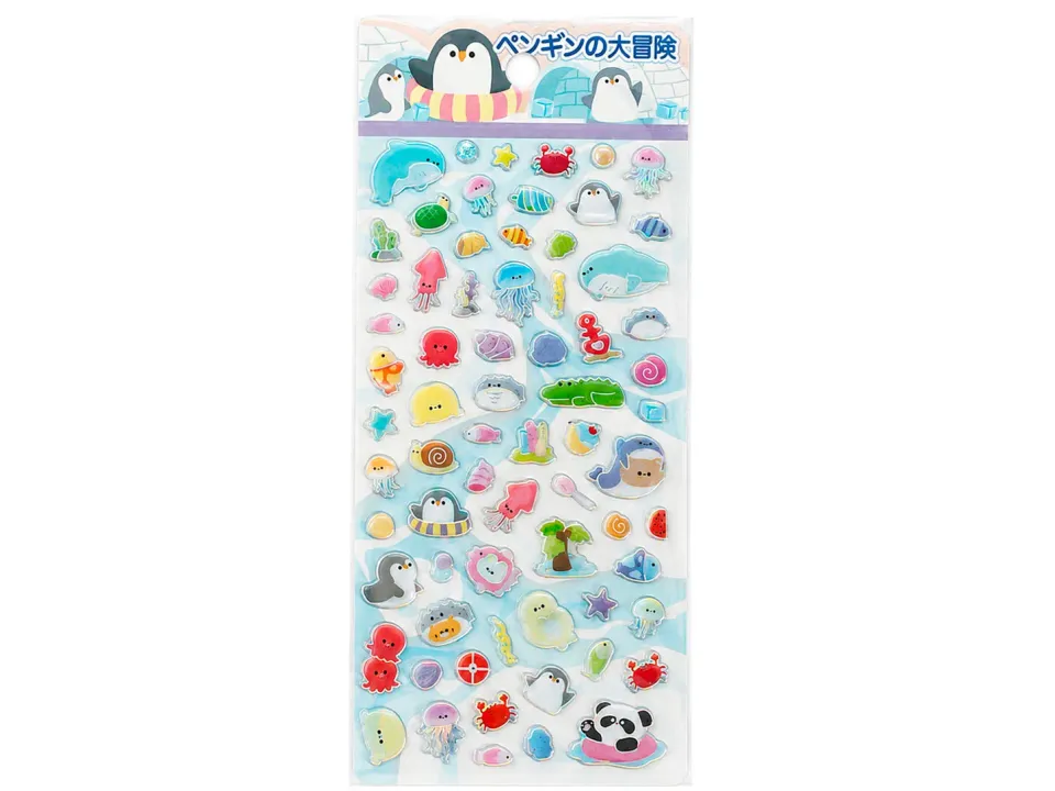 La Petite Epicerie Zeedieren stickers dik Koreaans