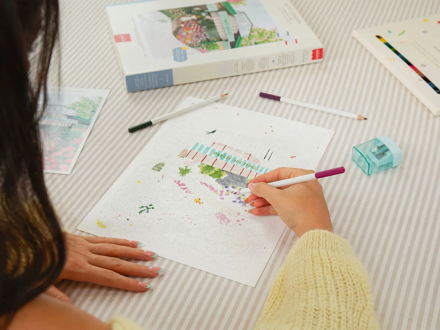 La Petite Epicerie Petit Crayon La saison des fleurs kleuren op nummer 36 potloden