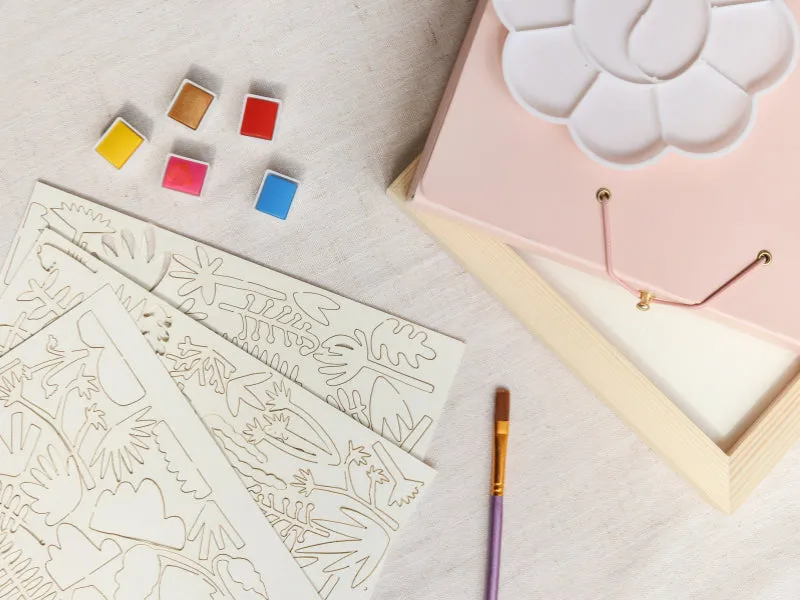 La Petite Epicerie Home Déco aquarel knutselset papier