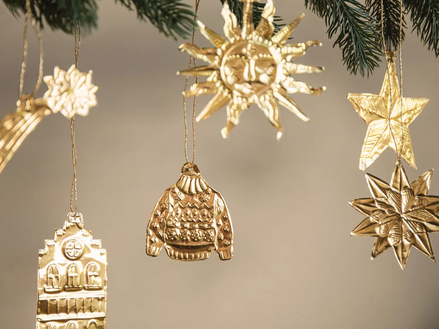 La Petite Epicerie Mes suspensions knutselset 25 stuks goud