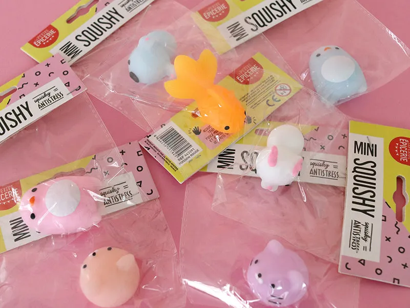 La Petite Epicerie squishy kat roze mini anti-stress 3 cm
