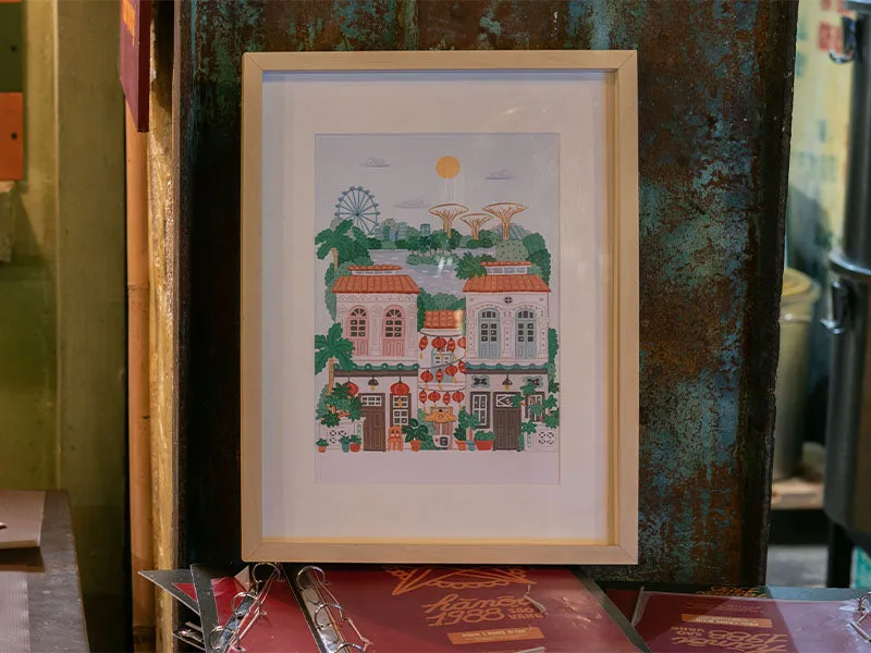 La Petite Epicerie Petit Pinceau Singapore schilderen op nummer kit