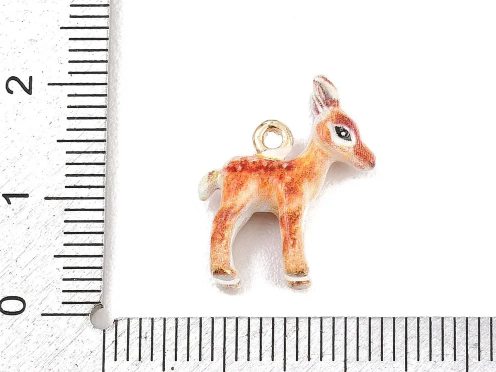 La Petite Epicerie Hinde bedel emaille goud 17,5 mm