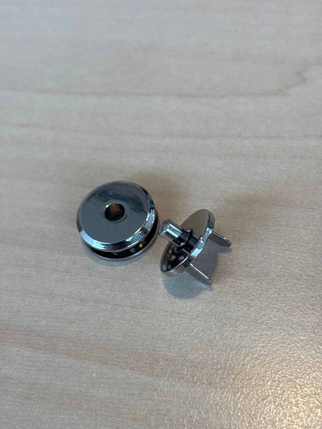 Leather House Magnetic Lock 20mm magneetslot rvs zilver