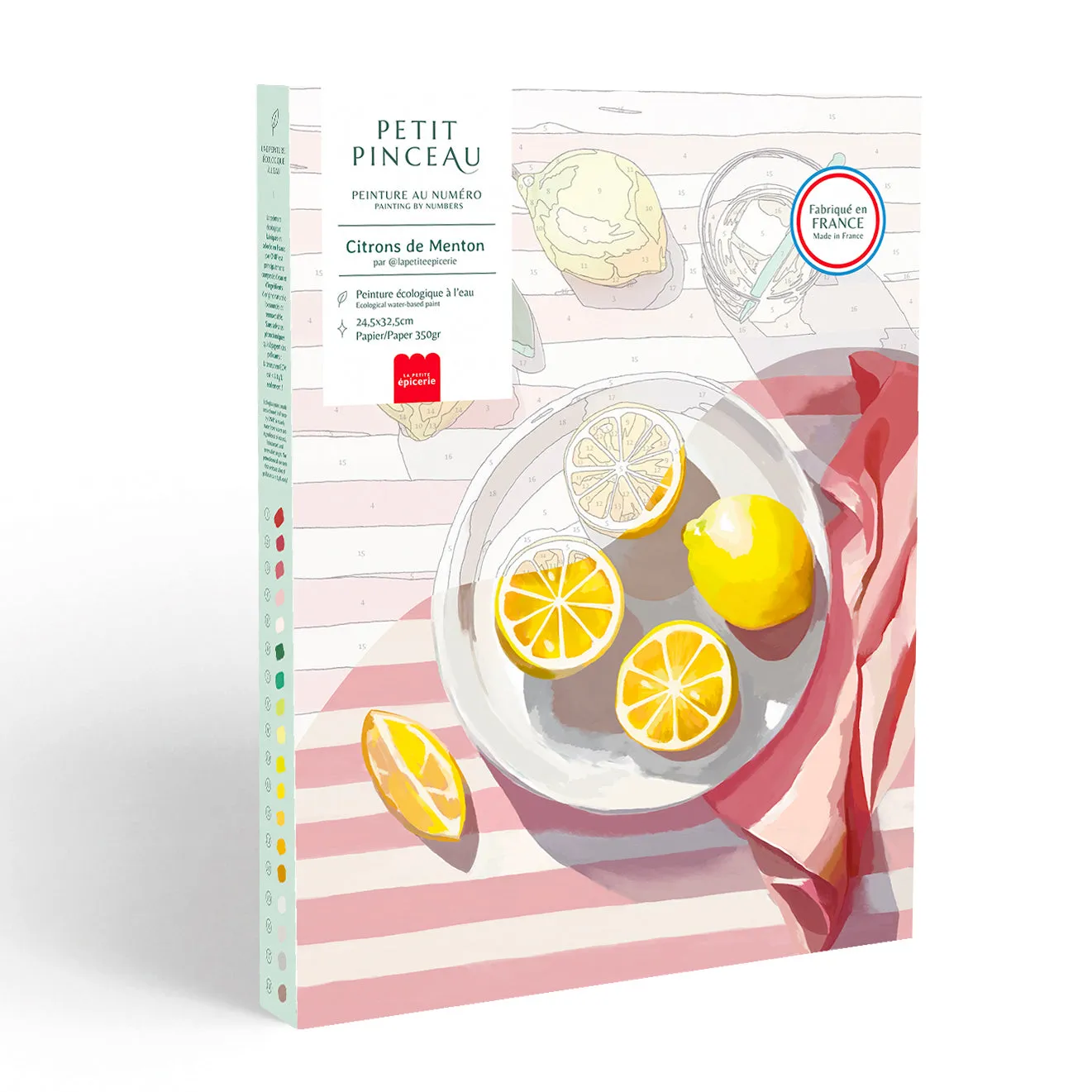 La Petite Epicerie Petit Pinceau Food Schilderset 4 stuks