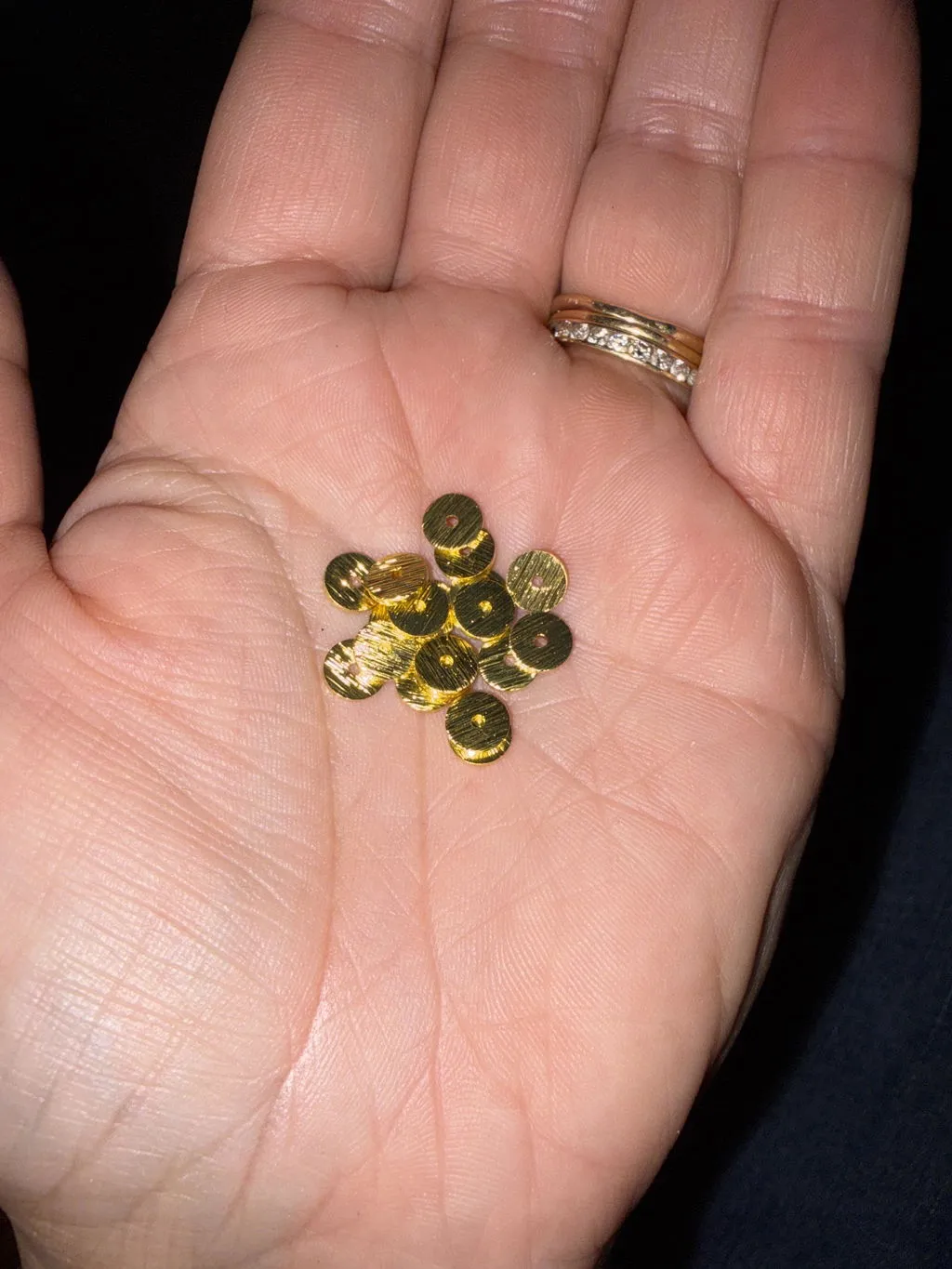 La Petite Epicerie spacer kralen rond goud 5 mm 20 stuks