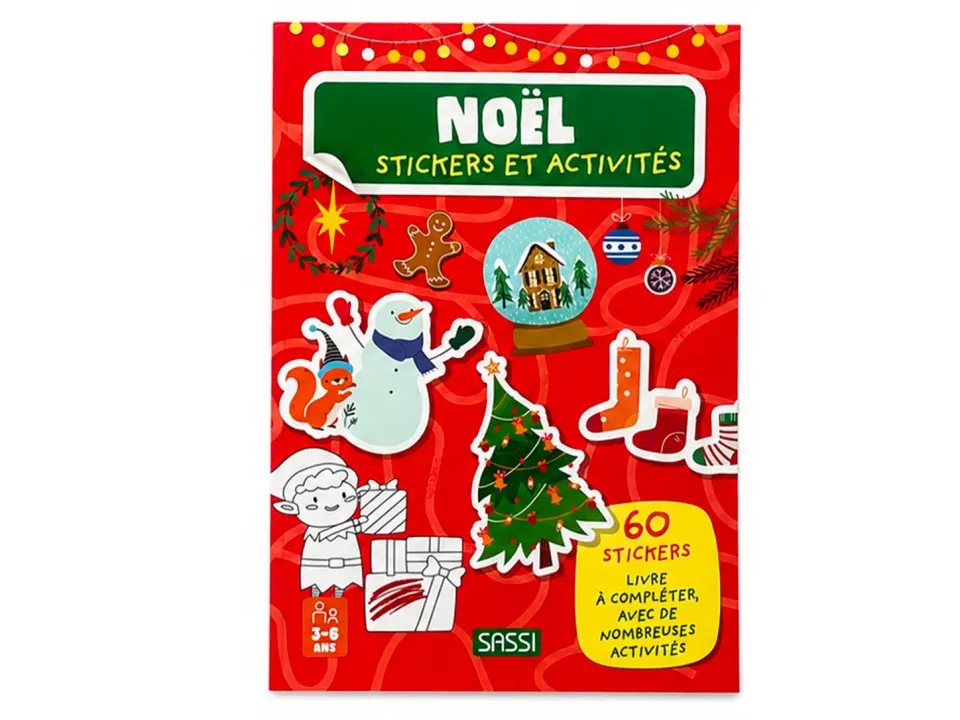 La Petite Epicerie stickerboek kerst 60 stickers