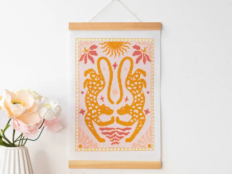 La Petite Epicerie Home Deco Panthères diamond painting kit