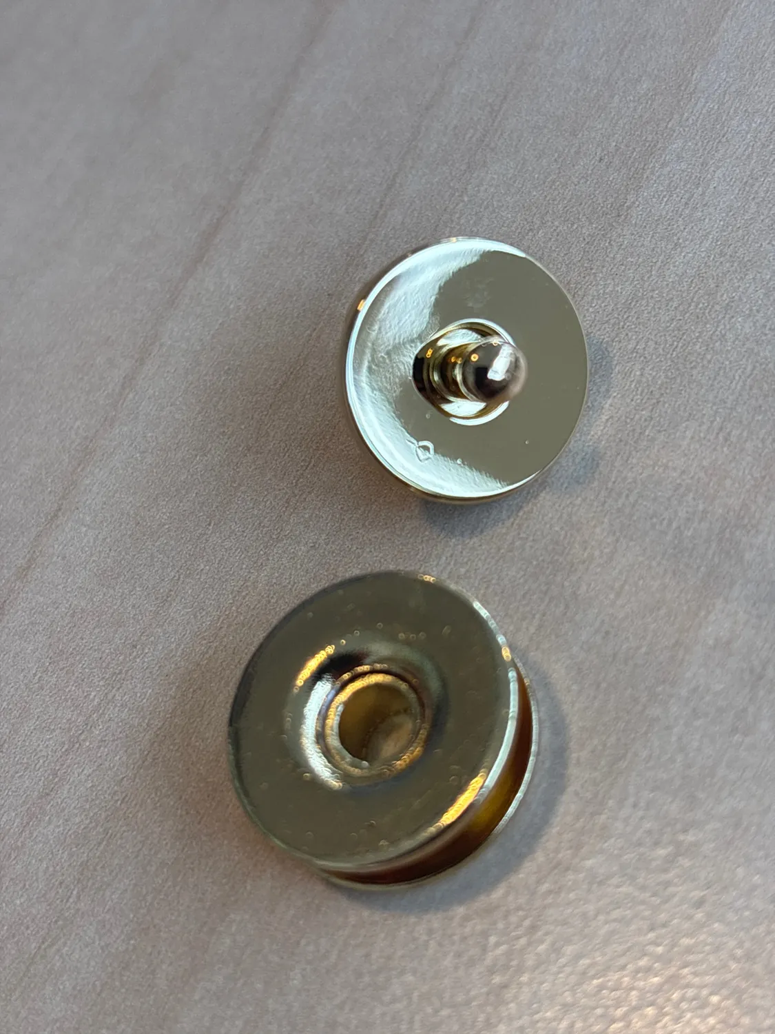 Leather House Magnetisch Slot Goud 20mm RVS