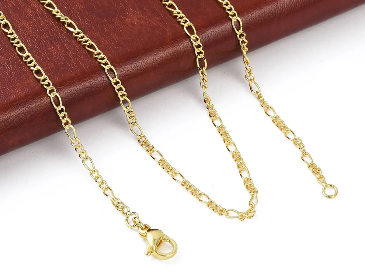 La Petite Epicerie figaro ketting goud 44,5 cm per stuk