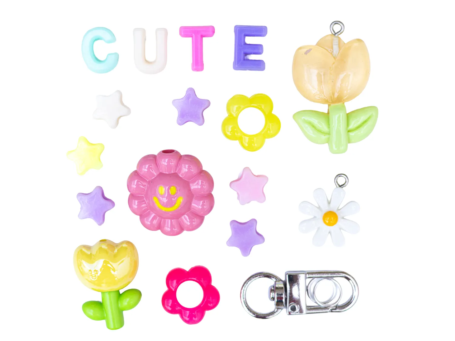 La Petite Epicerie Mini Kit Bag Charm Cute Flower tashanger kit