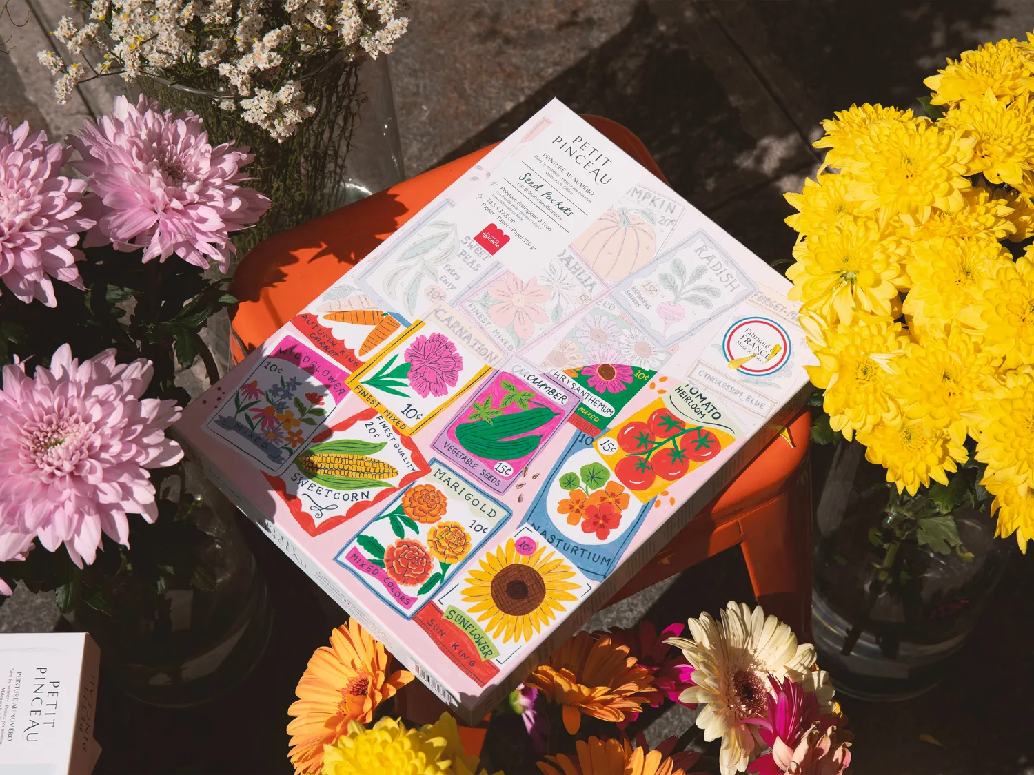 Petit Pinceau Seed Packets schilderen op nummer