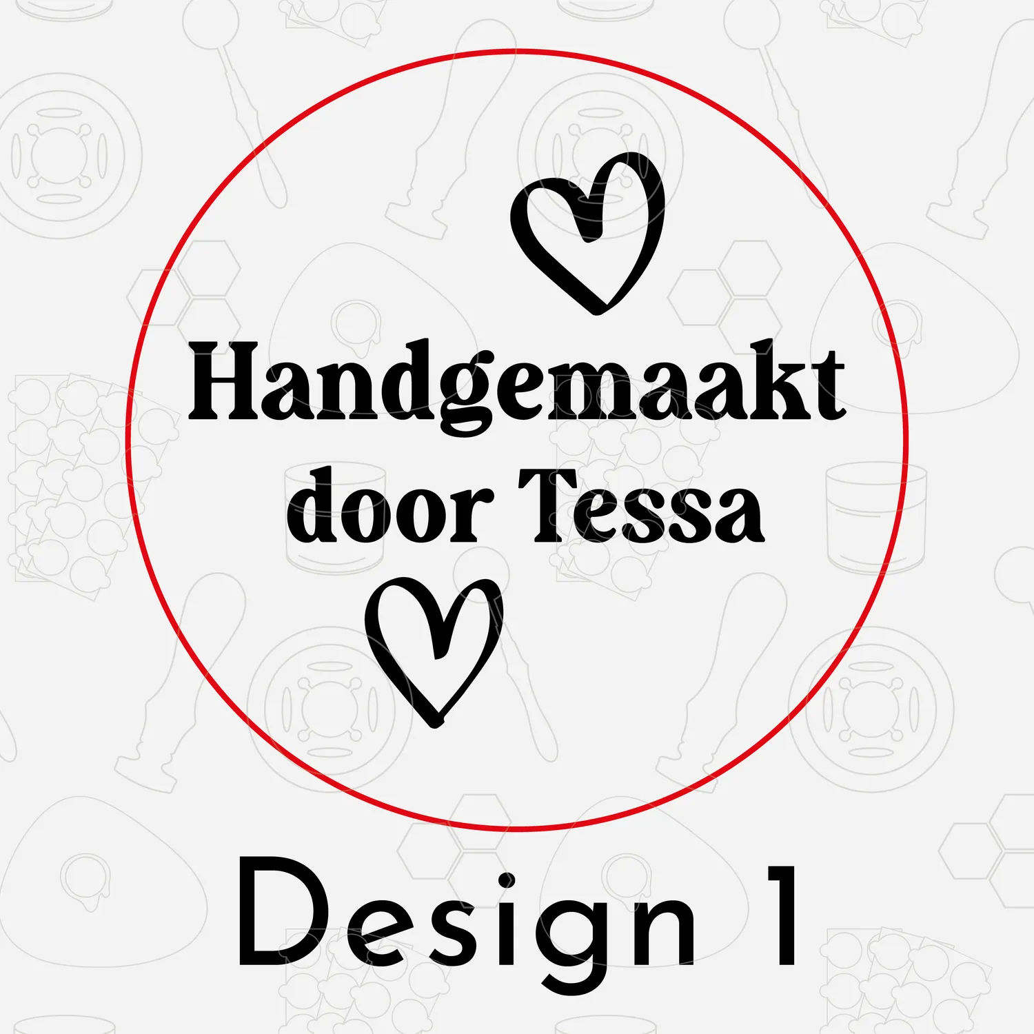 Jessy at Sea naam preegstempel gepersonaliseerd 42 mm