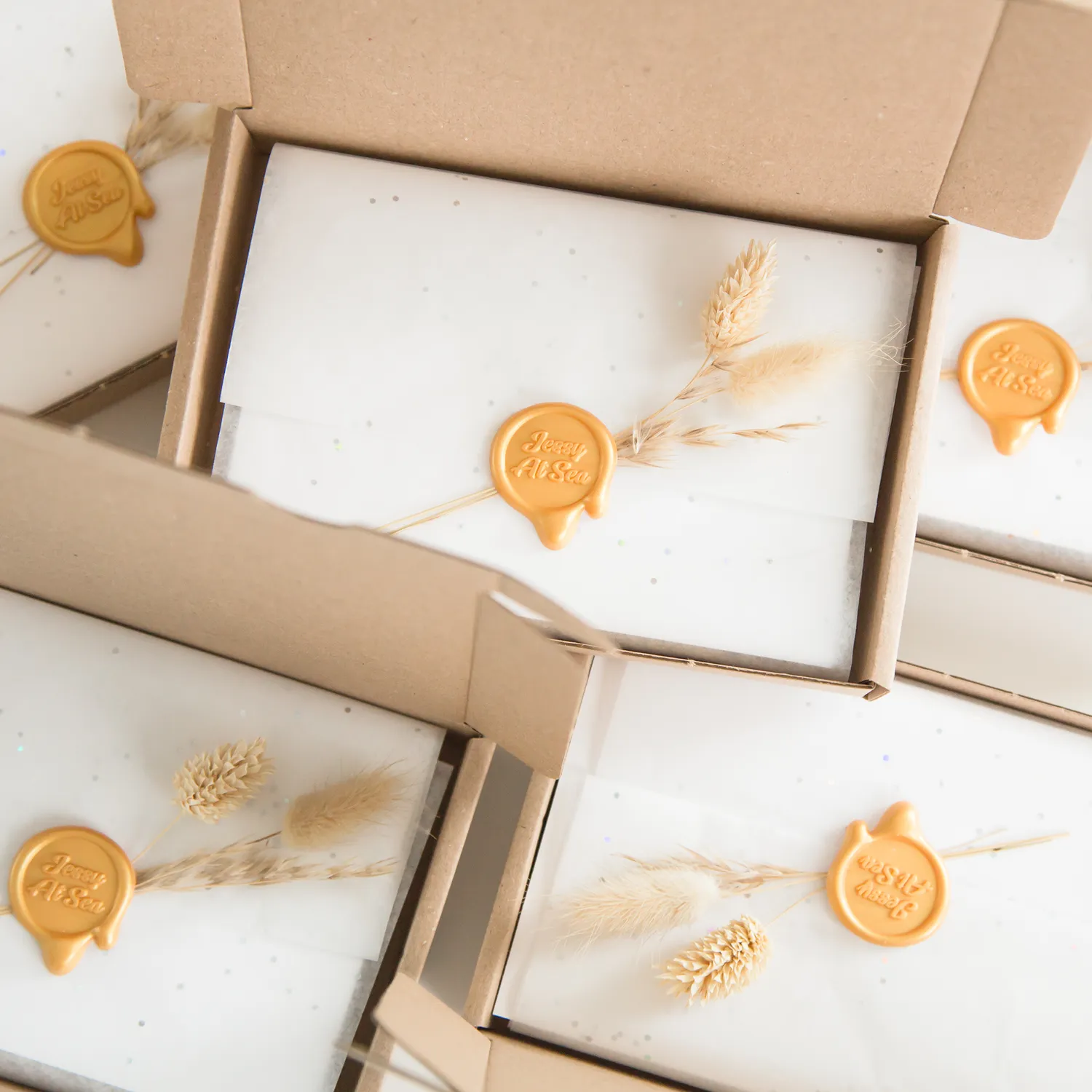 Jessy at Sea Ready-Made waxzegels op maat stickers