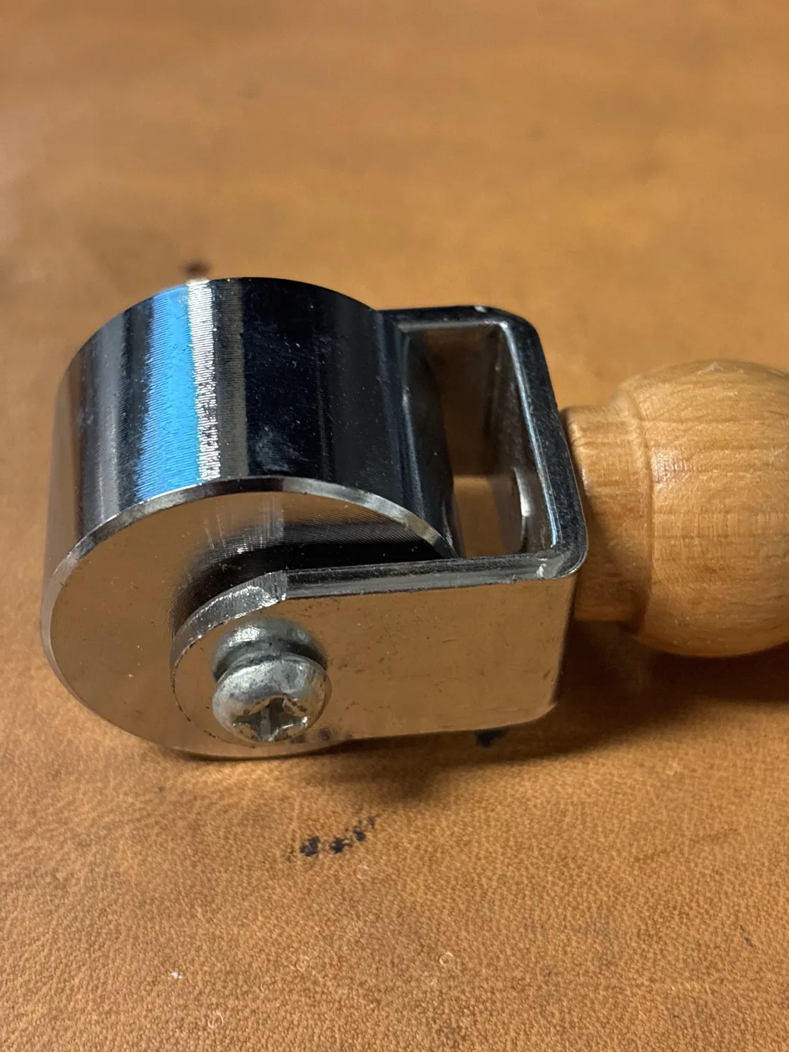Leather House edge creaser roller klein 170 mm leertool