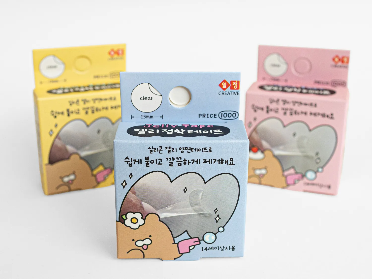 La Petite Epicerie Jelly Tape transparant 13 mm repositioneerbaar