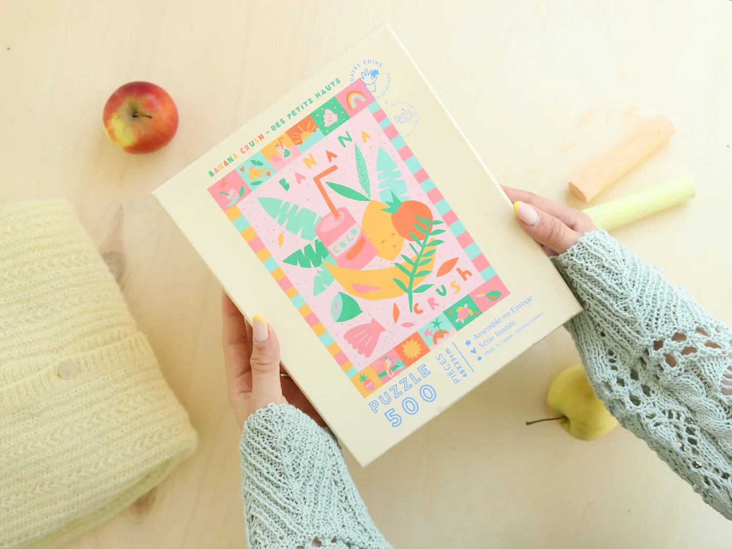 La Petite Epicerie puzzel Banana Crush 500 stukjes met lijm